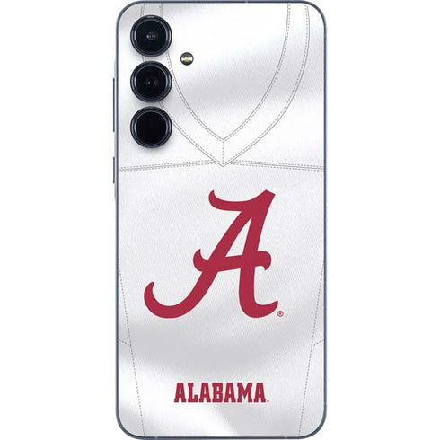 University of Alabama White Jersey Galaxy A35 5G Skin